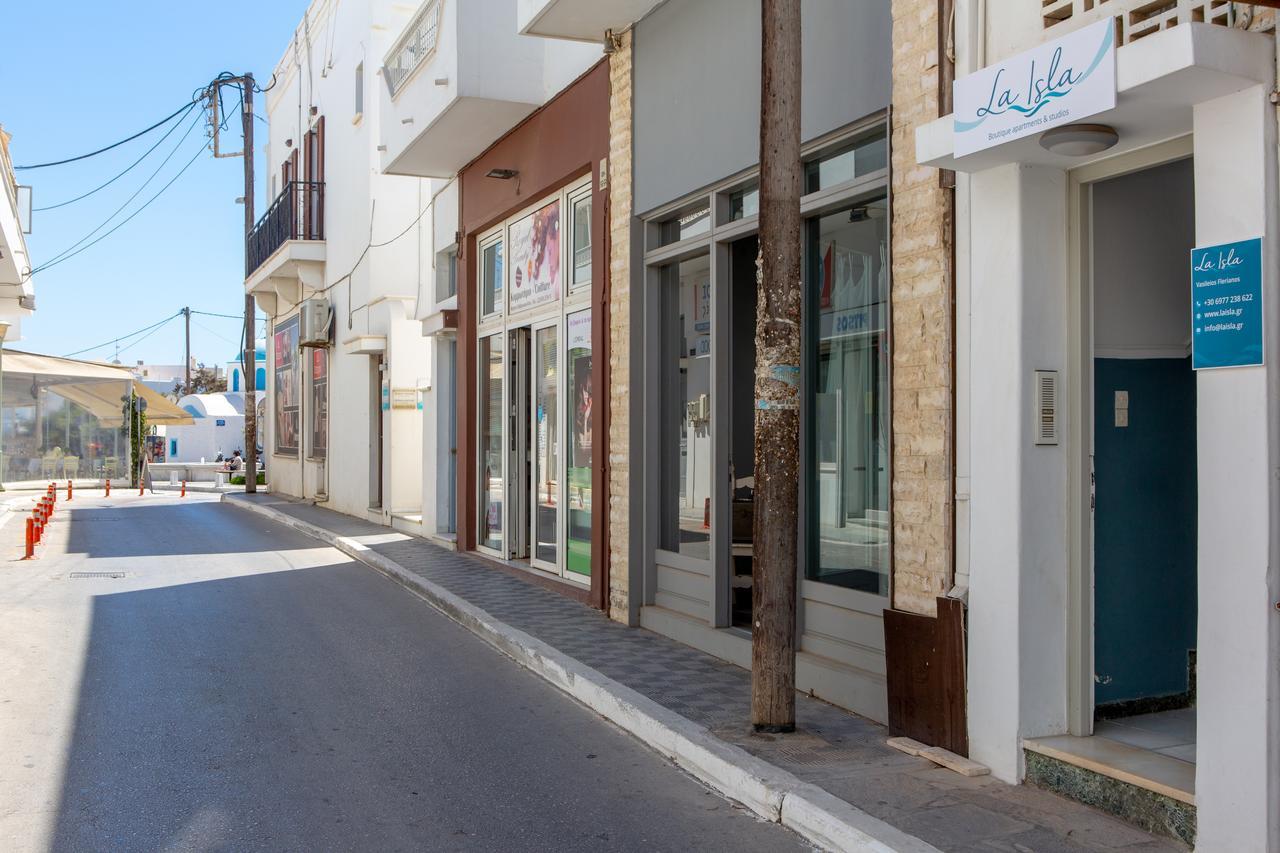 Апартаменти La Isla Naxos City Екстер'єр фото